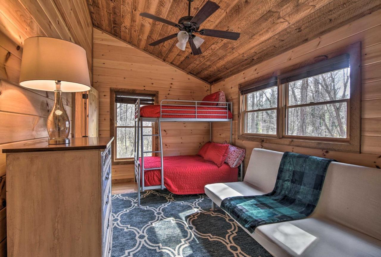 Modern Murphy Cabin With Nottely River Views! Exteriör bild