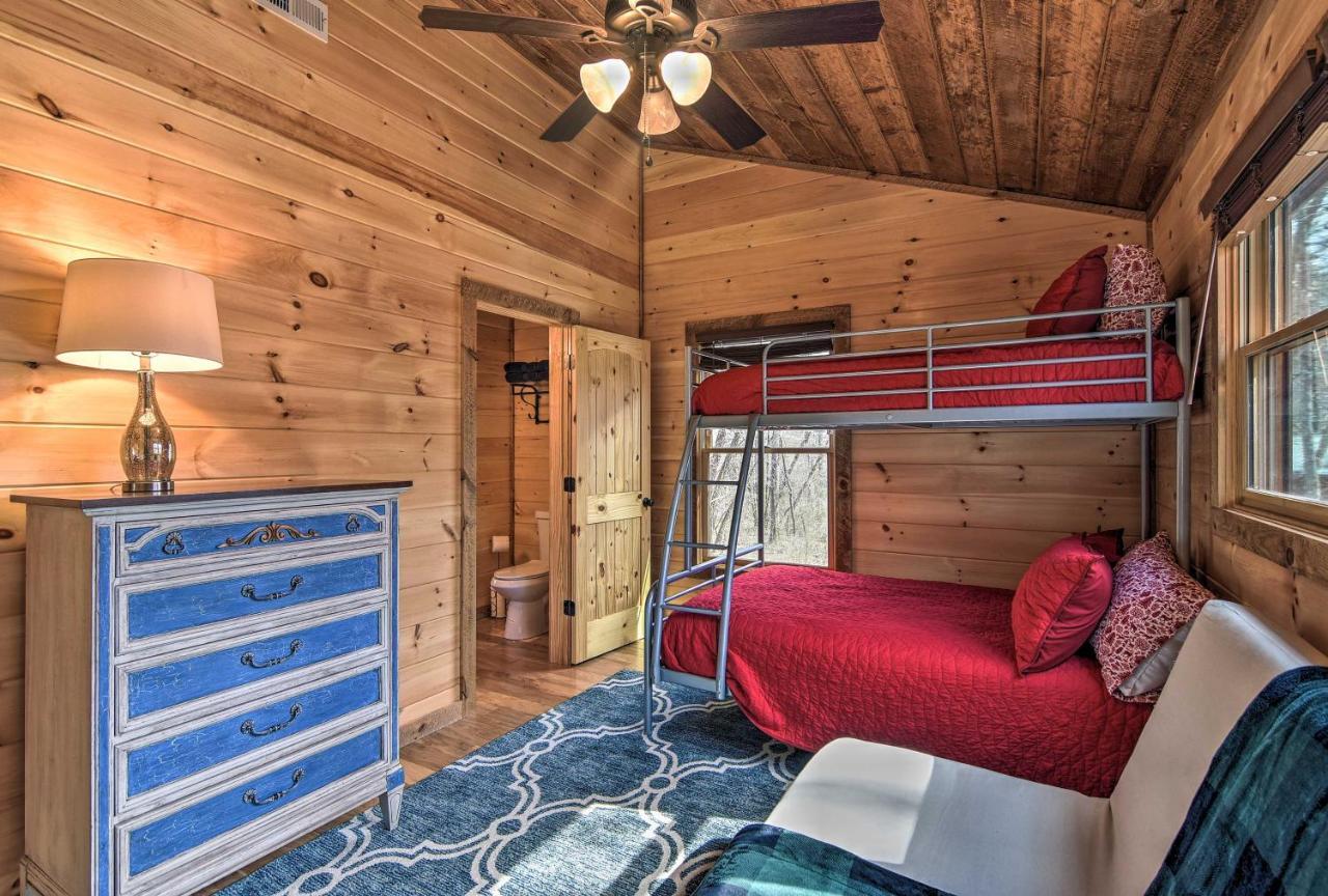 Modern Murphy Cabin With Nottely River Views! Exteriör bild