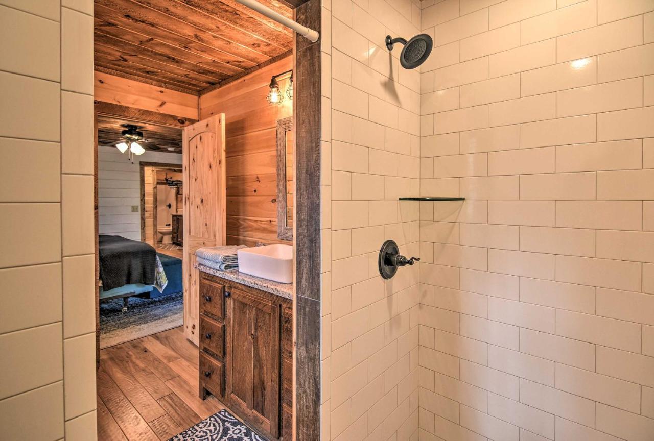 Modern Murphy Cabin With Nottely River Views! Exteriör bild