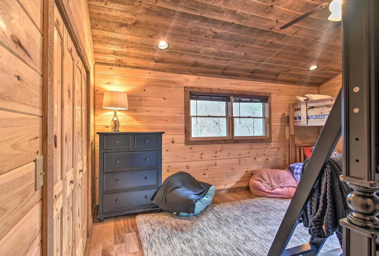 Modern Murphy Cabin With Nottely River Views! Exteriör bild